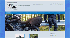 Desktop Screenshot of moto-pyrenees.com